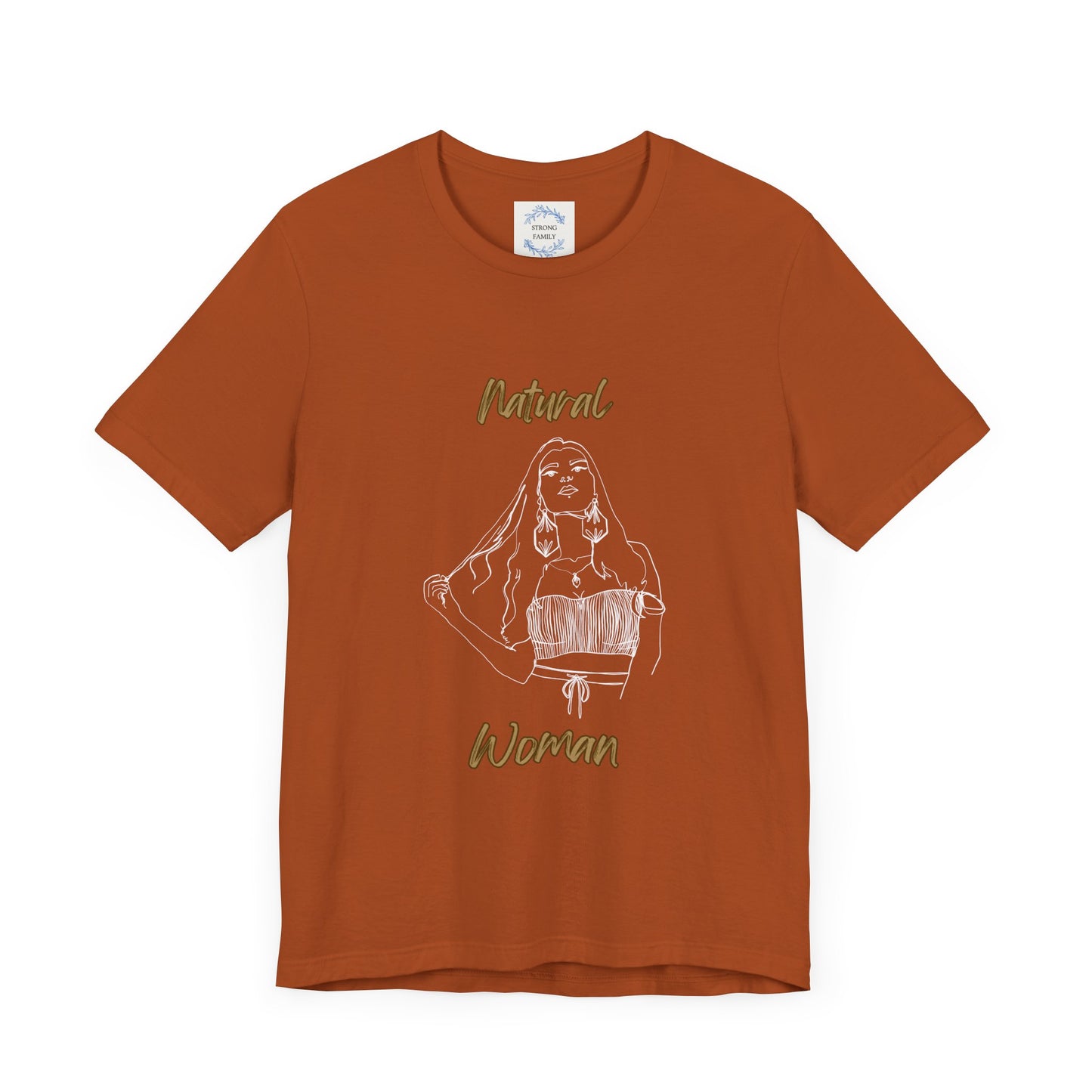 Natural Woman Thinking (WL) Short Sleeve T-Shirt