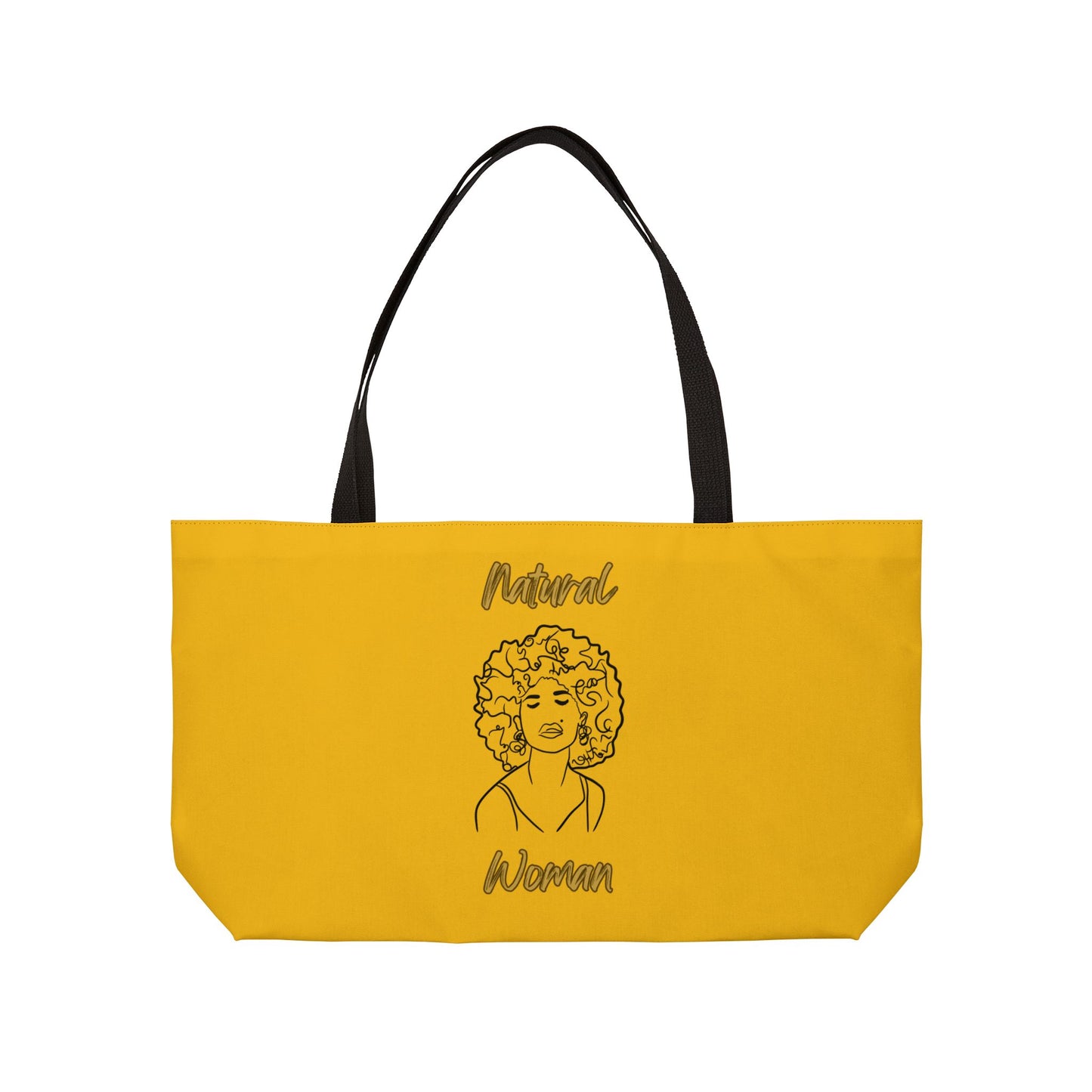 Natural Woman All About Me (BL) Weekender Tote Bag YELLOW