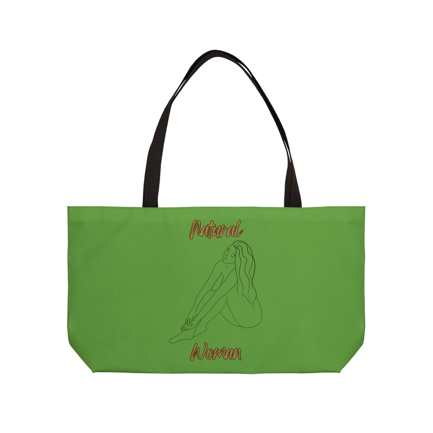 Natural Woman Beauty (BL) Weekender Tote Bag GREEN