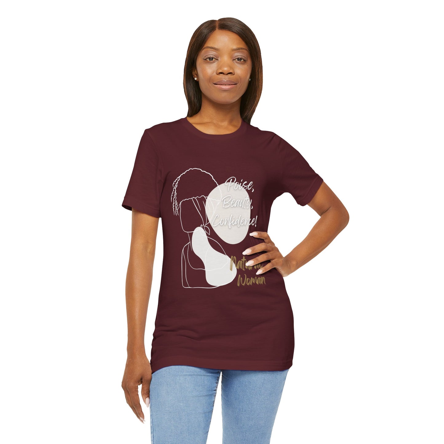 Natural Woman Puff (WL) Short Sleeve T-Shirt