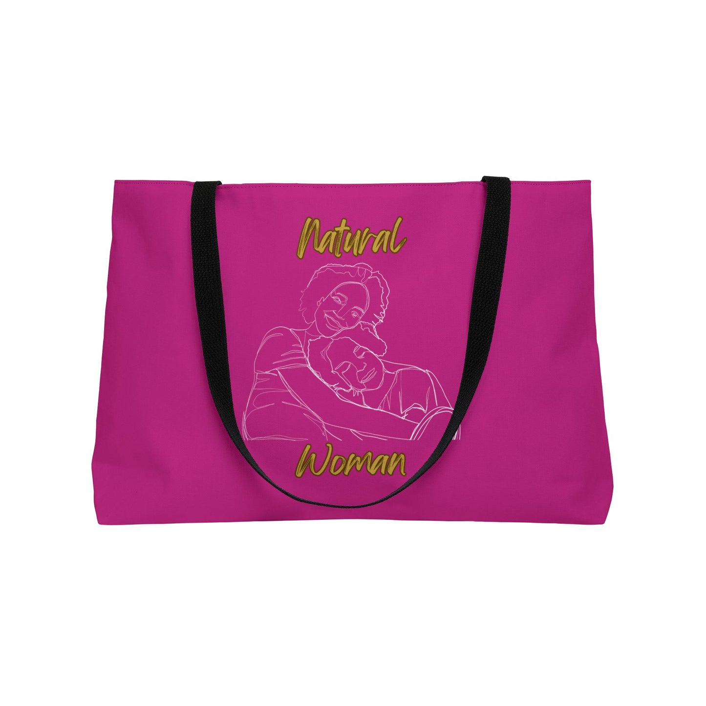 Natural Woman Loving Embrace (WL) Weekender Tote Bag PINK