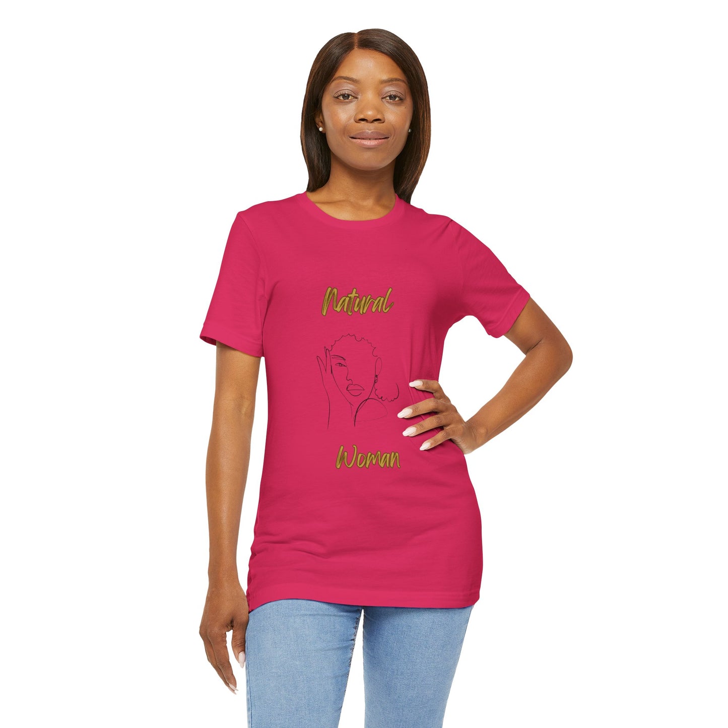 Natural Woman Let's Be Friends (BL) Short Sleeve T-Shirt