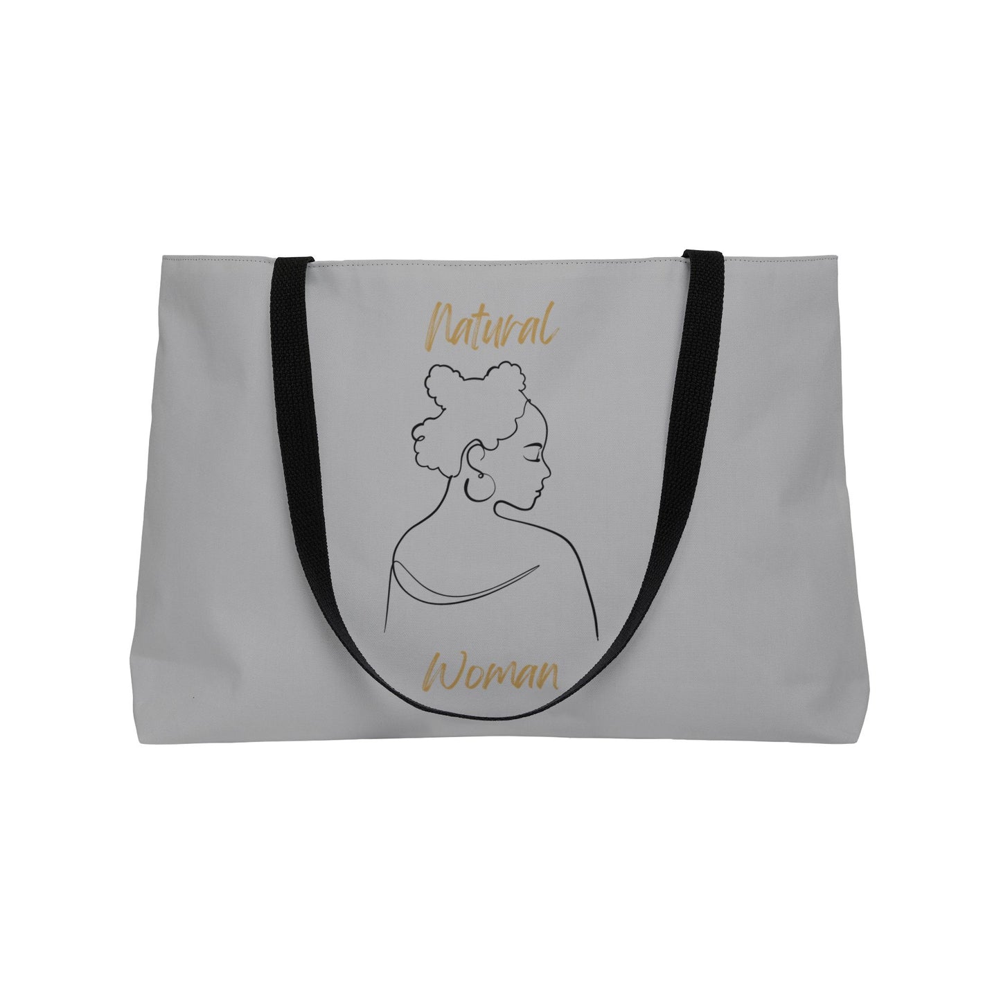 Natural Woman Twist (BL) Weekender Tote Bag LIGHT GREY