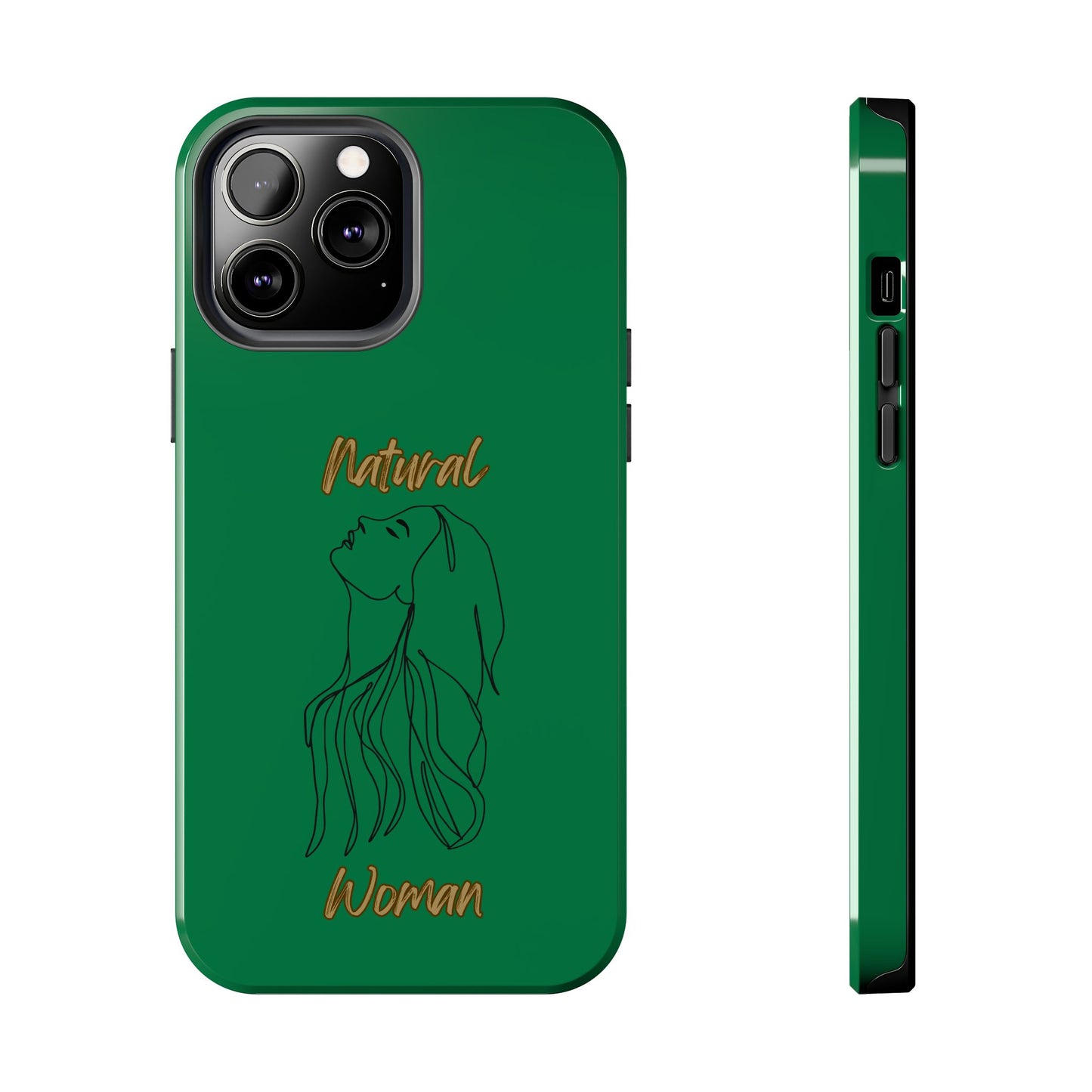 Natural Woman Appreciation (BL) Tough Phone Cases DARK GREEN