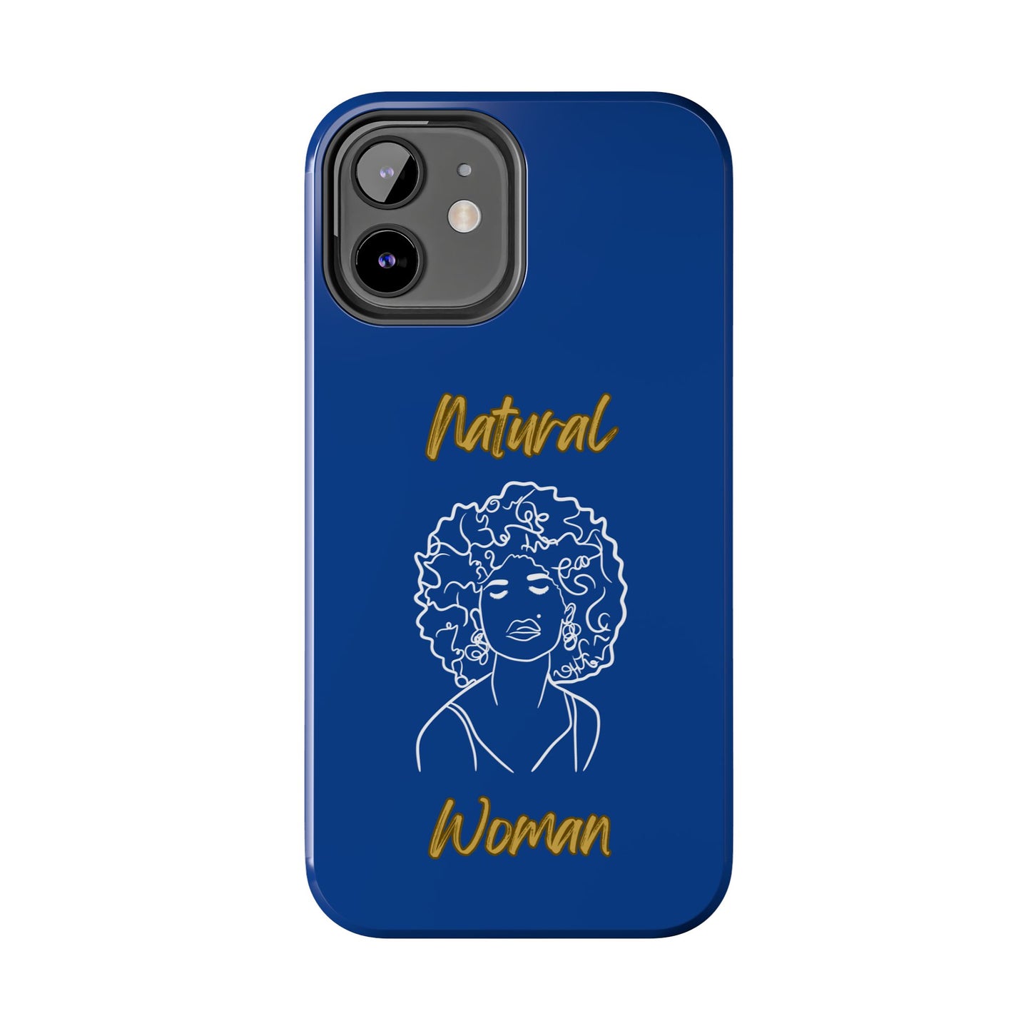Natural Woman All About Me (WL)Tough Phone Cases DARK BLUE
