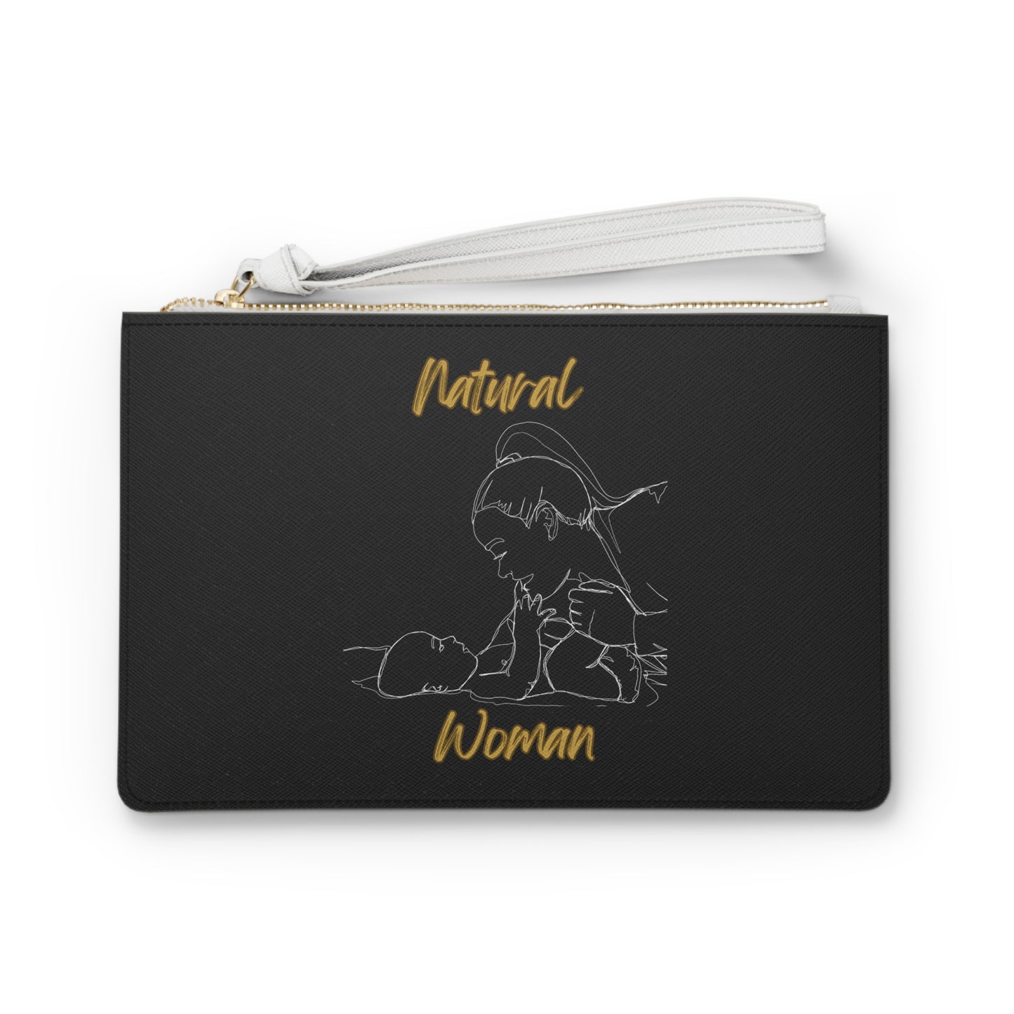 Natural Woman New Life (WL) Clutch Bag BLACK