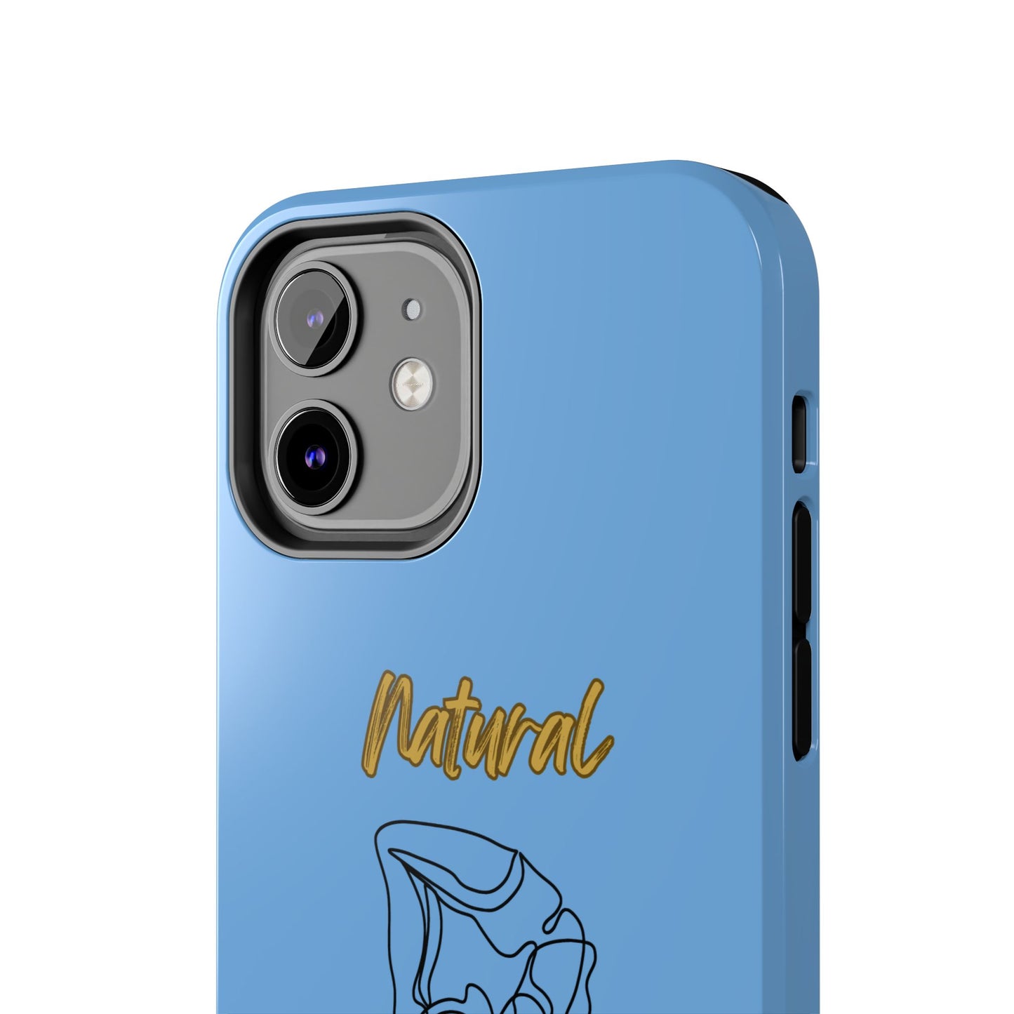 Natural Woman Flexible (BL)Tough Phone Cases LIGHT BLUE