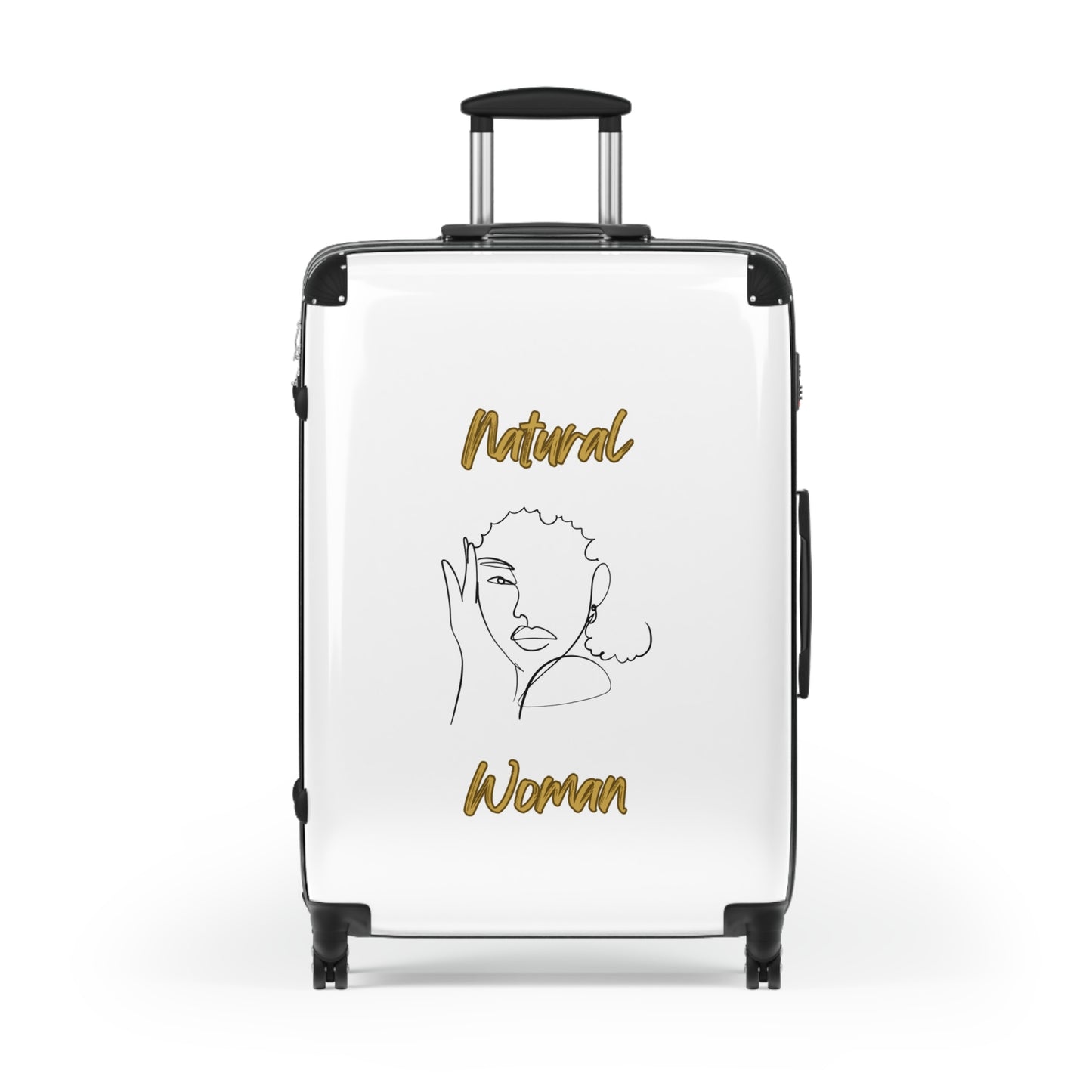 Natural Woman Let's Be Friends (BL) Suitcase WHITE