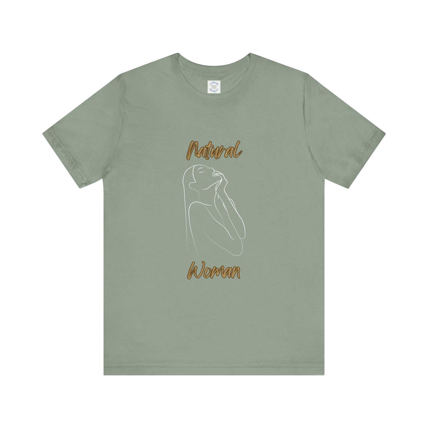 Natural Woman Thank You (WL) Short Sleeve T-Shirt