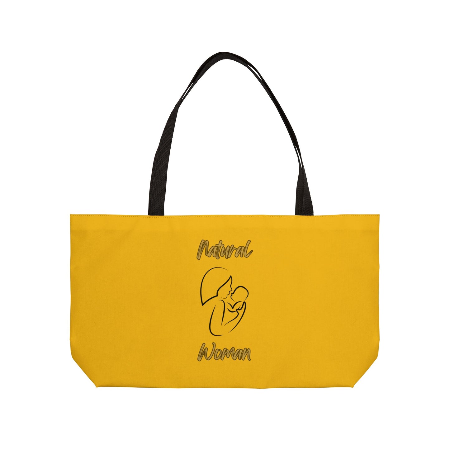 Natural Woman Long Awaited (BL) Weekender Tote Bag YELLOW