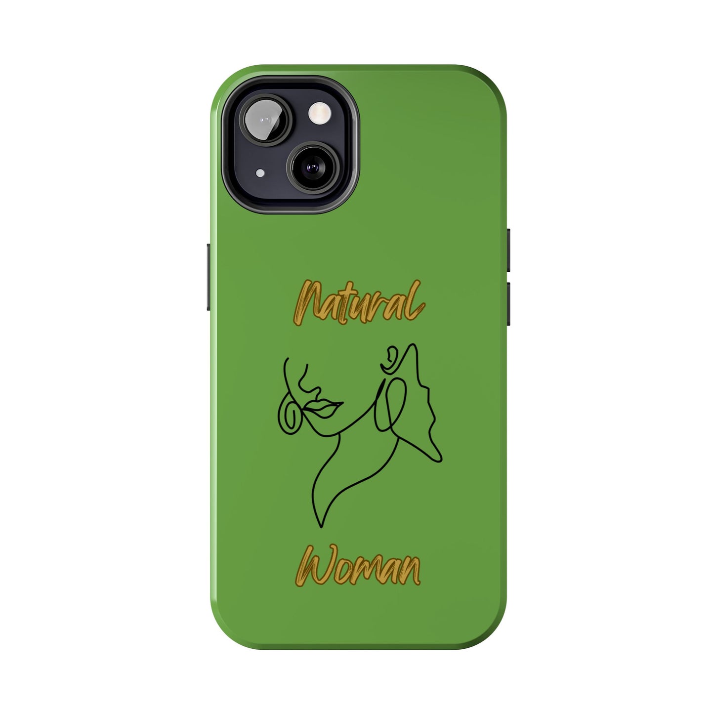 Natural Woman Lips (BL)Tough Phone Cases GREEN