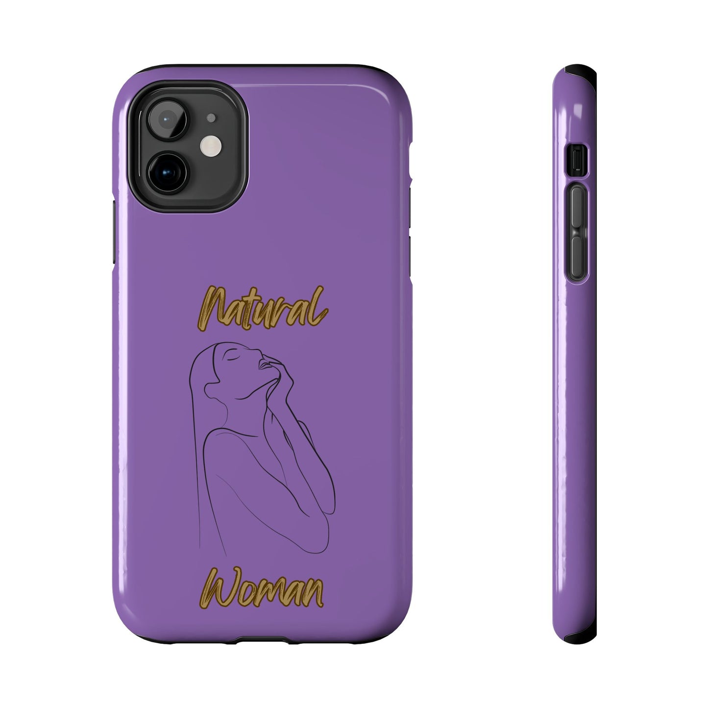 Natural Woman Thank You (BL) Tough Phone Cases LIGHT PURPLE