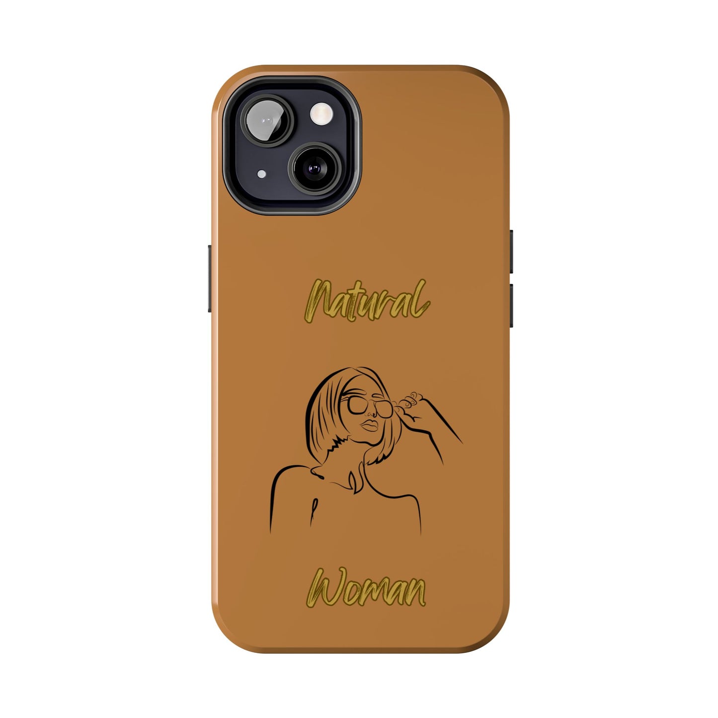 Natural Woman Bright Future (BL)Tough Phone Cases LIGHT BROWN