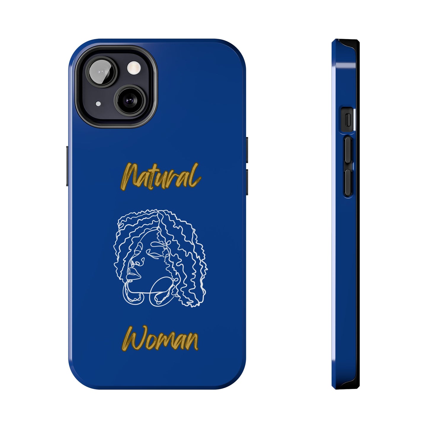 Natural Woman Naturally Me (WL)Tough Phone Cases DARK BLUE