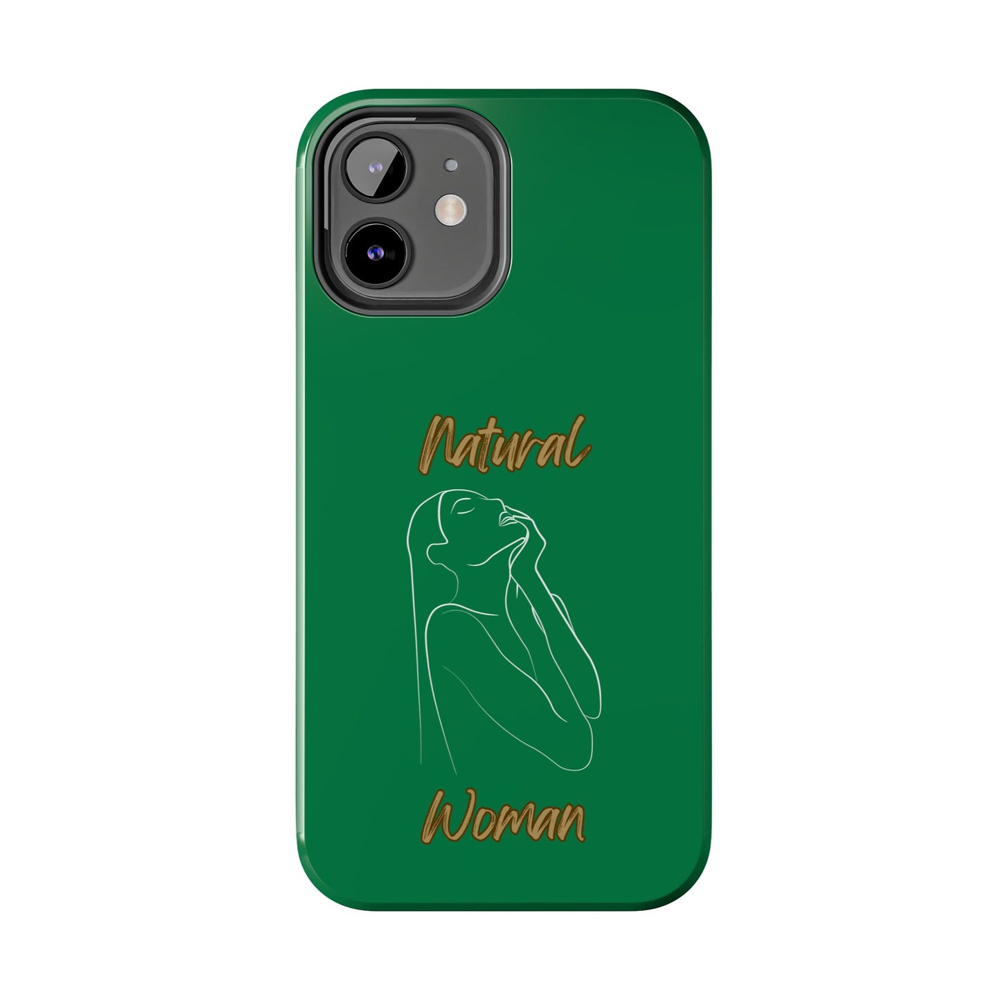Natural Woman Thank You (WL) Tough Phone Cases DARK GREEN