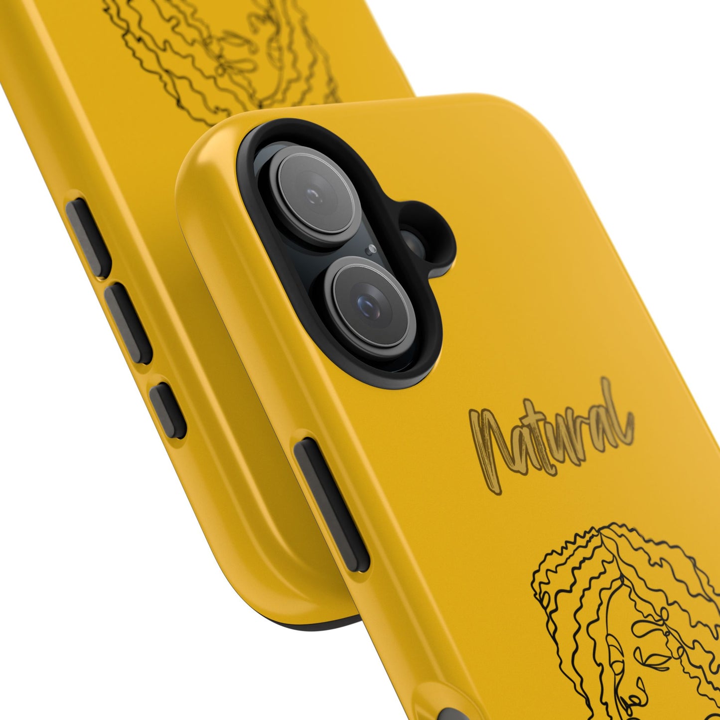 Natural Woman Naturally Me (BL)Tough Phone Cases YELLOW