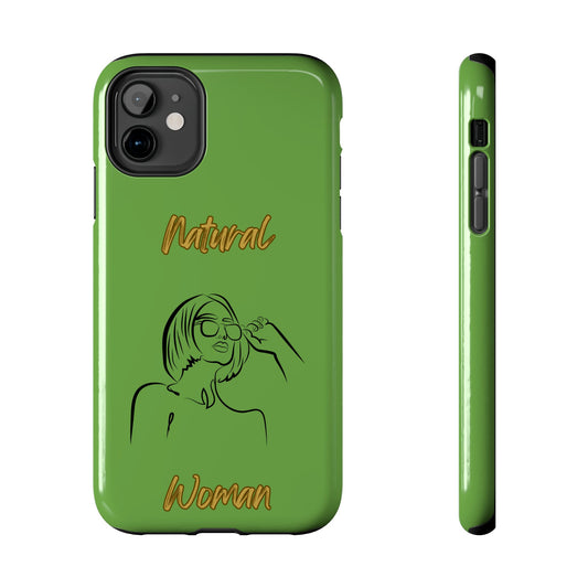 Natural Woman Bright Future (BL)Tough Phone Cases GREEN