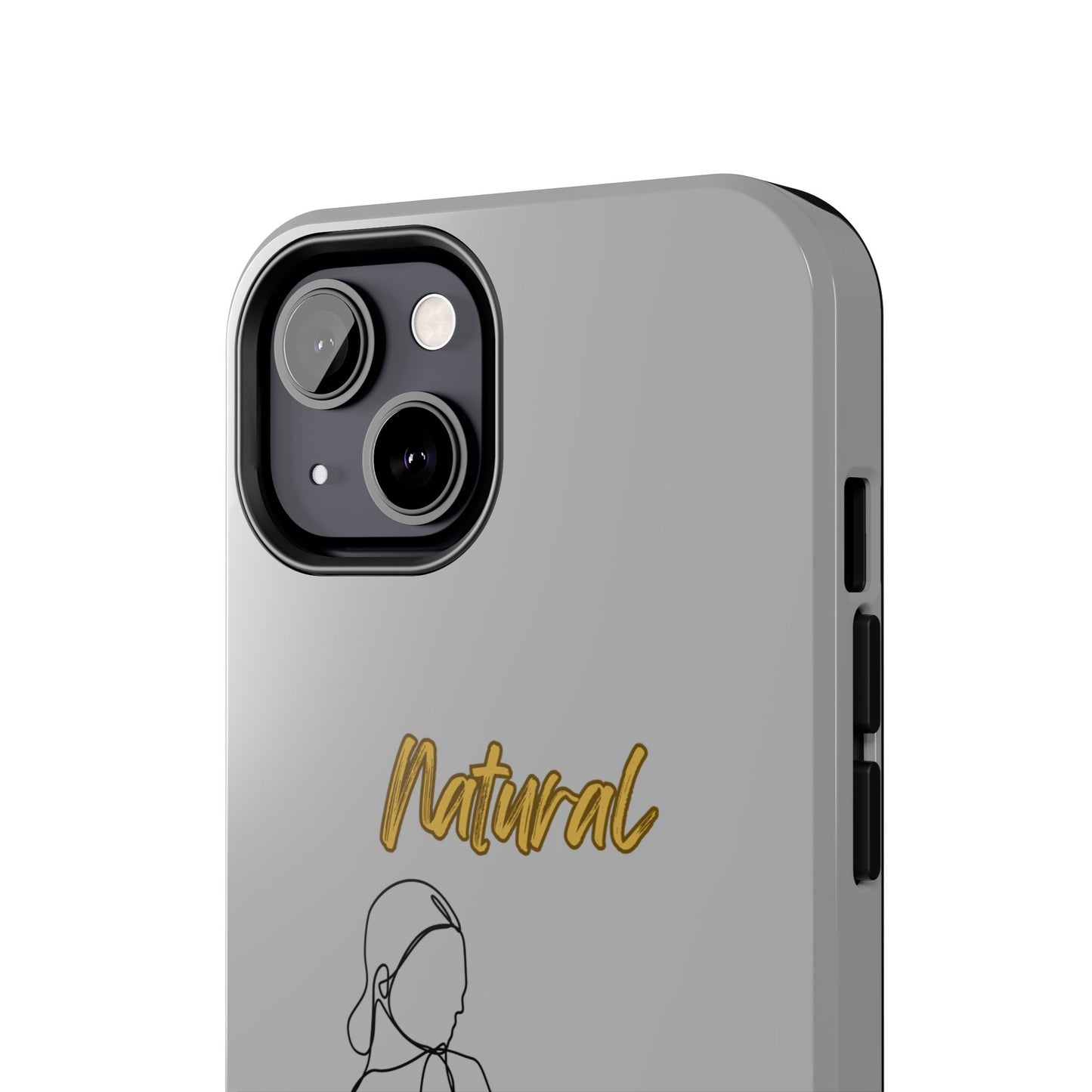 Natural Woman Hands Free (BL)Tough Phone Cases LIGHT GREY