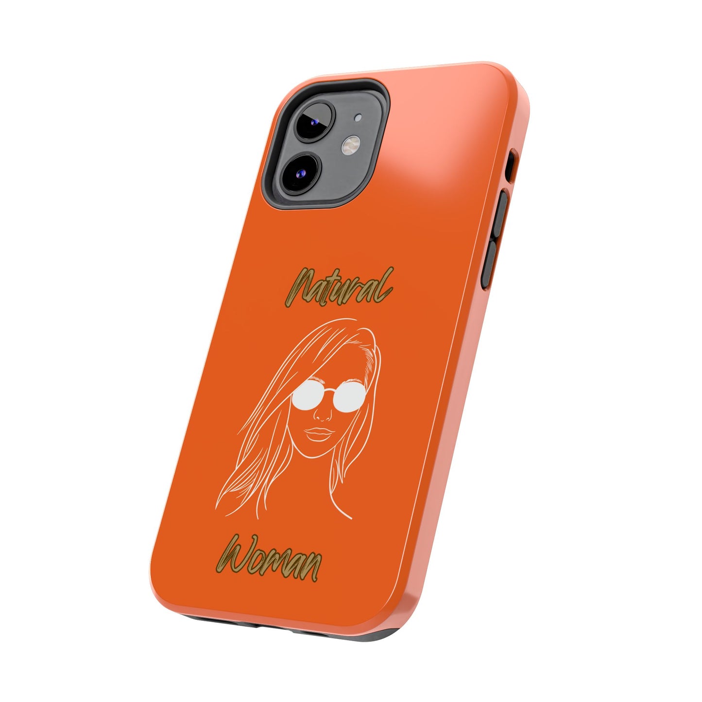 Natural Woman Shades (WL)Tough Phone Cases ORANGE