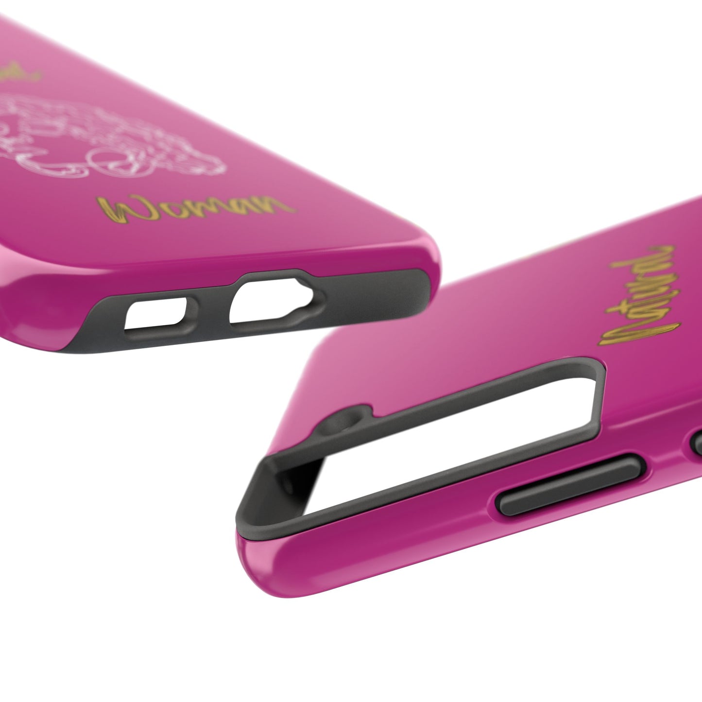 Natural Woman Naturally Me (WL)Tough Phone Cases PINK