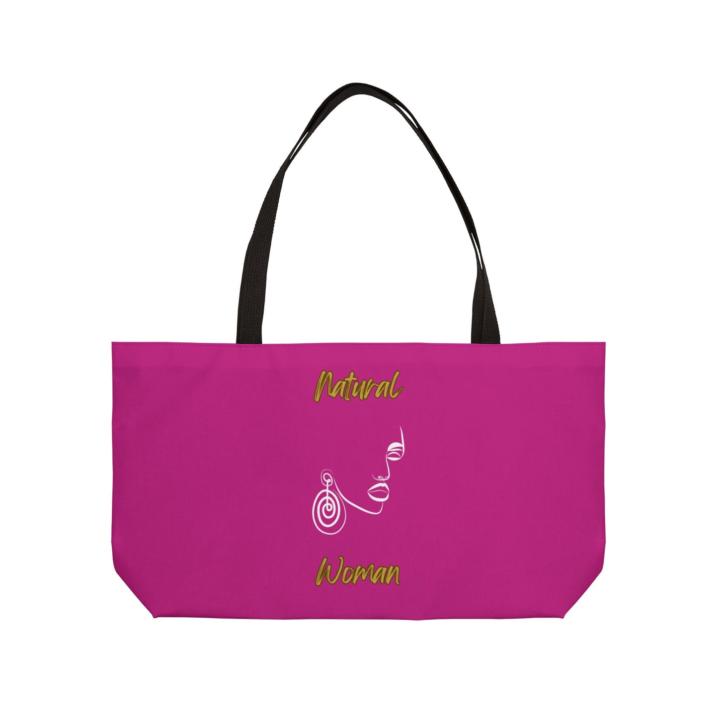 Natural Woman Mus ic In My Soul (WL) Weekender Tote Bag PINK