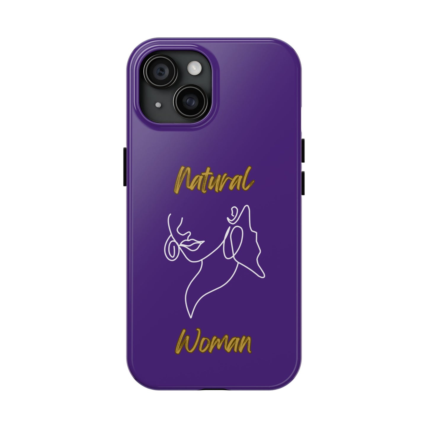 Natural Woman Lips (WL)Tough Phone Cases PURPLE