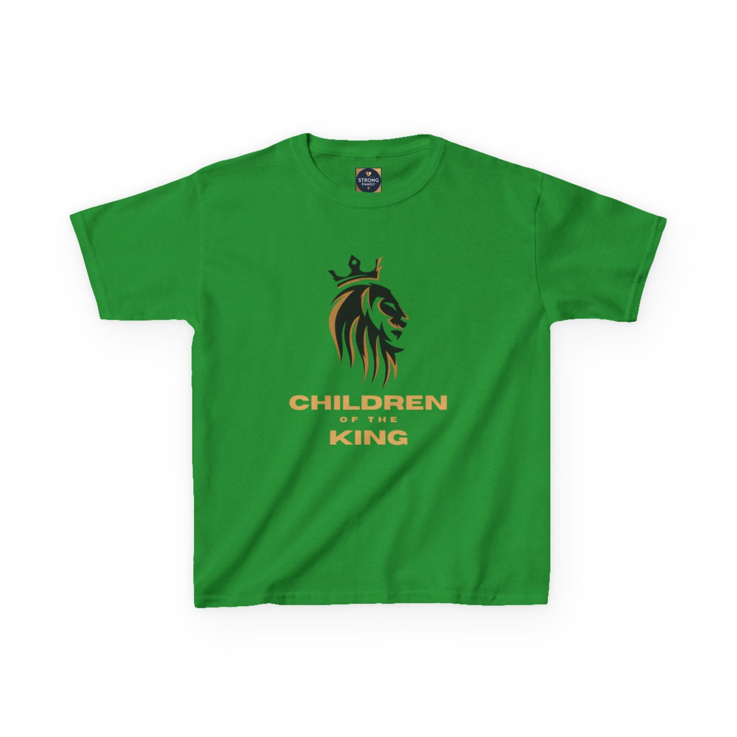 Children of the King Inspirational Kids Cotton T-Shirt (BL)