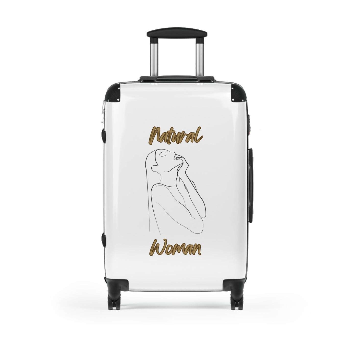Natural Woman Thank You (BL) Suitcase WHITE