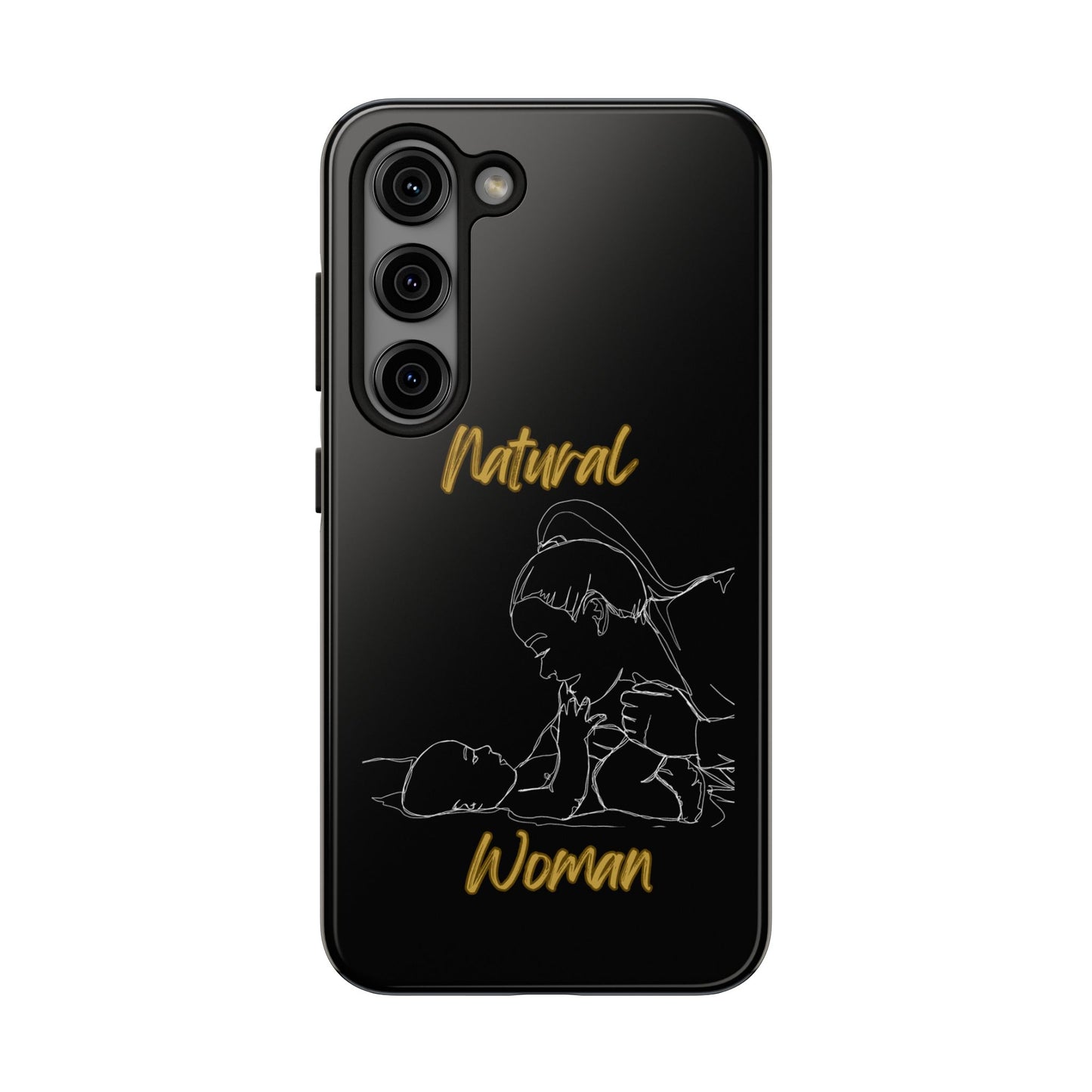 Natural Woman New Life (WL)Tough Phone Cases BLACK