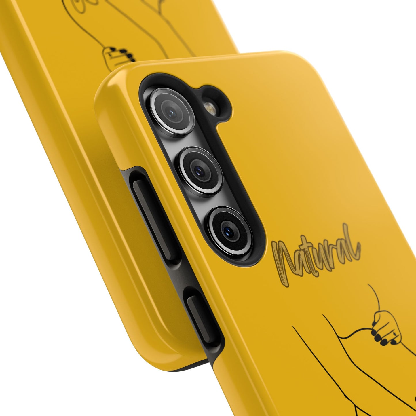 Natural Woman Loved In & Out (BL)Tough Phone Cases YELLOW