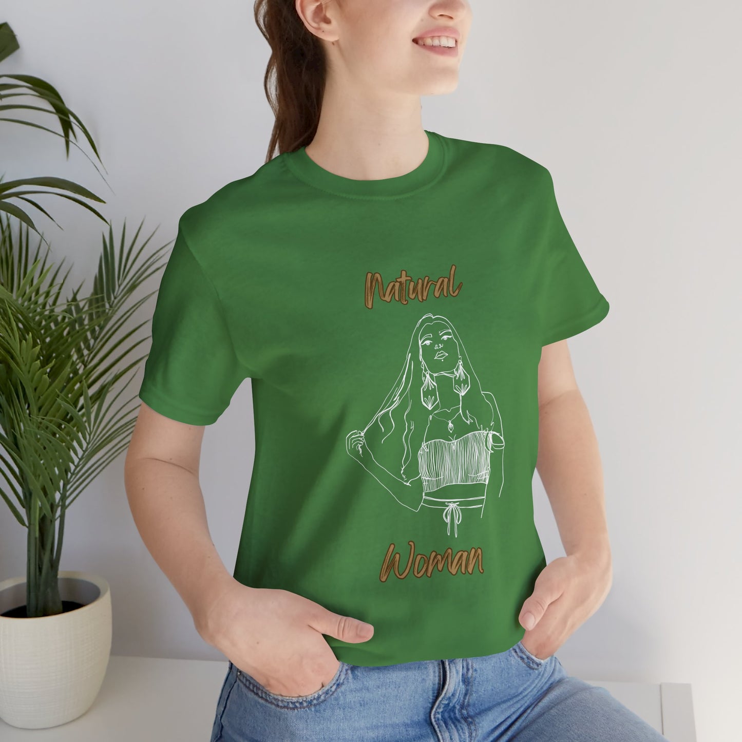 Natural Woman Thinking (WL) Short Sleeve T-Shirt