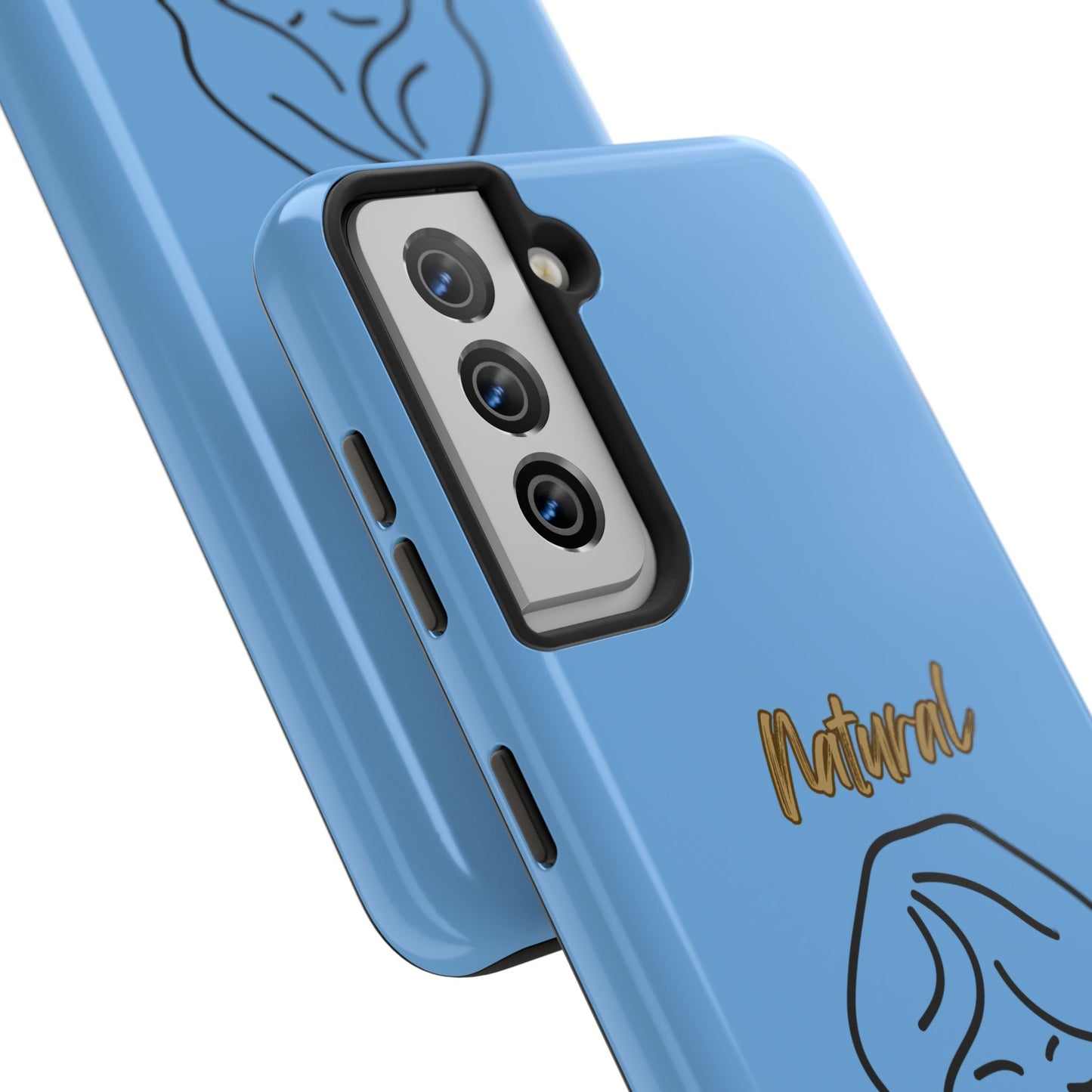 Natural Woman Modest (BL)Tough Phone Cases LIGHT BLUE