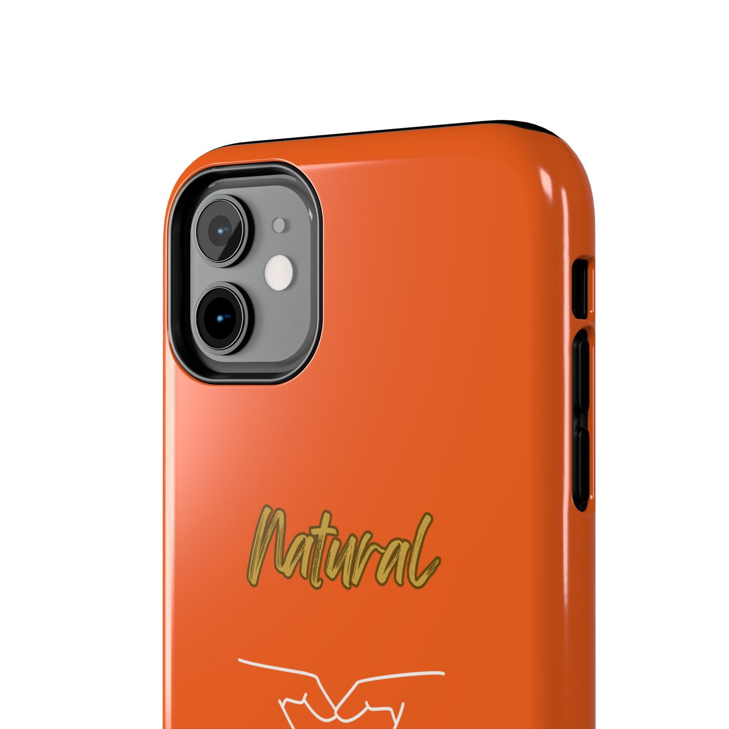 Natural Woman I Love You (WL)Tough Phone Cases ORANGE