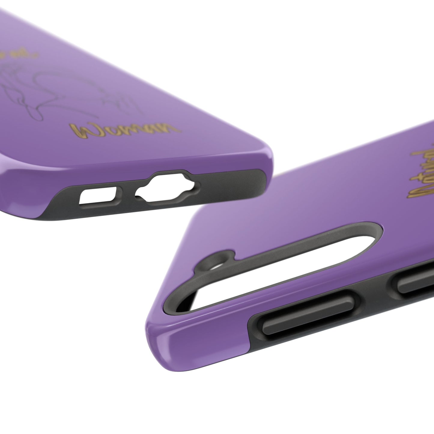 Natural Woman Towel Wrapped (BL)Tough Phone Cases LIGHT PURPLE