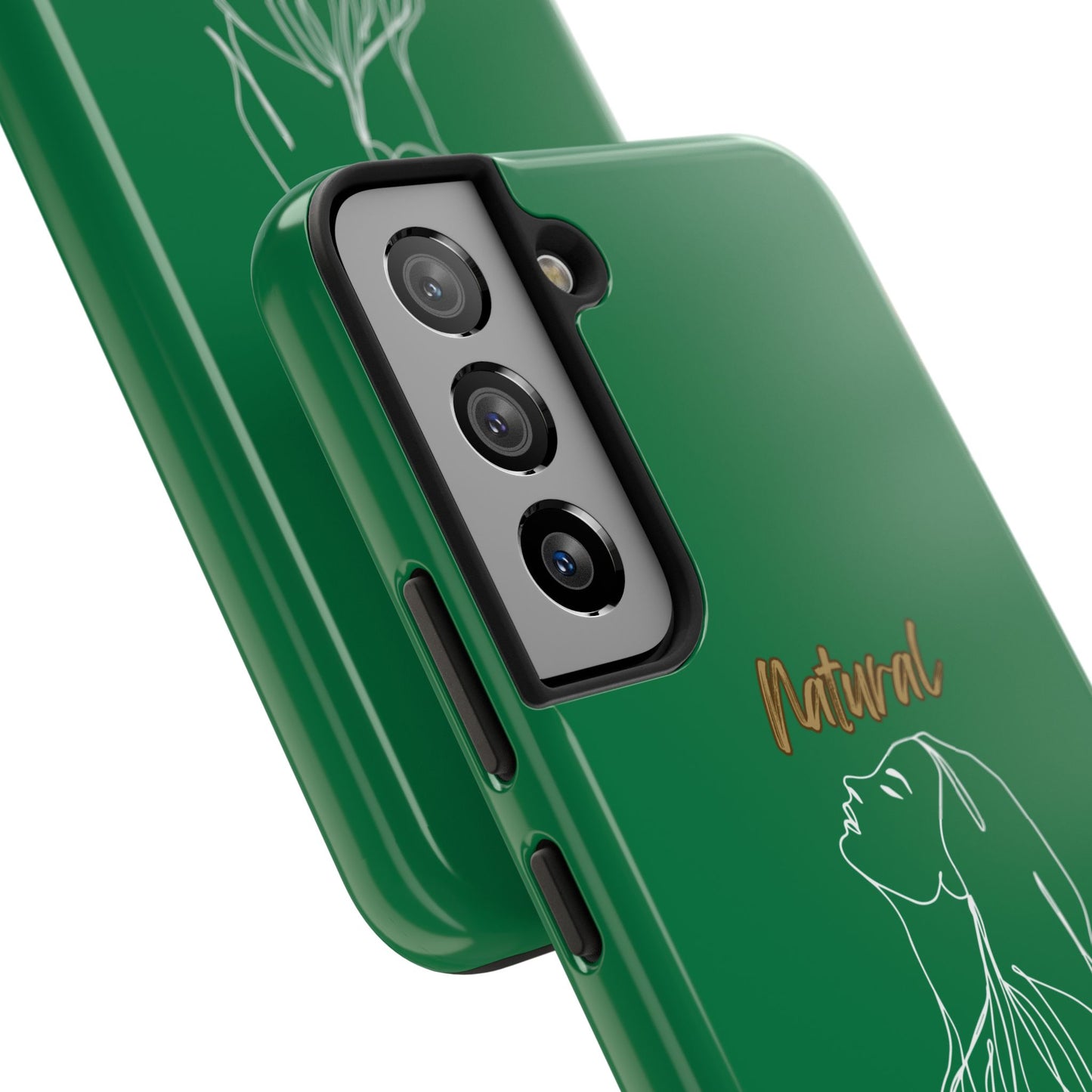 Natural Woman Appreciation (WL)Tough Phone Cases DARK GREEN