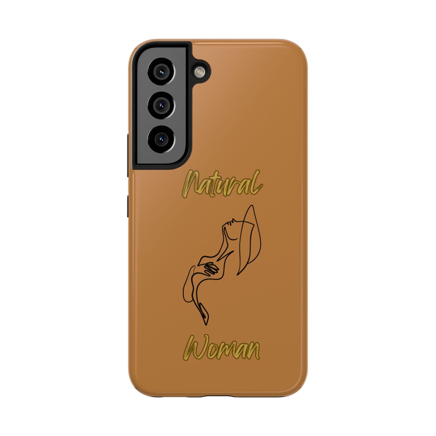 Natural Woman Free (BL)Tough Phone Cases LIGHT BROWN