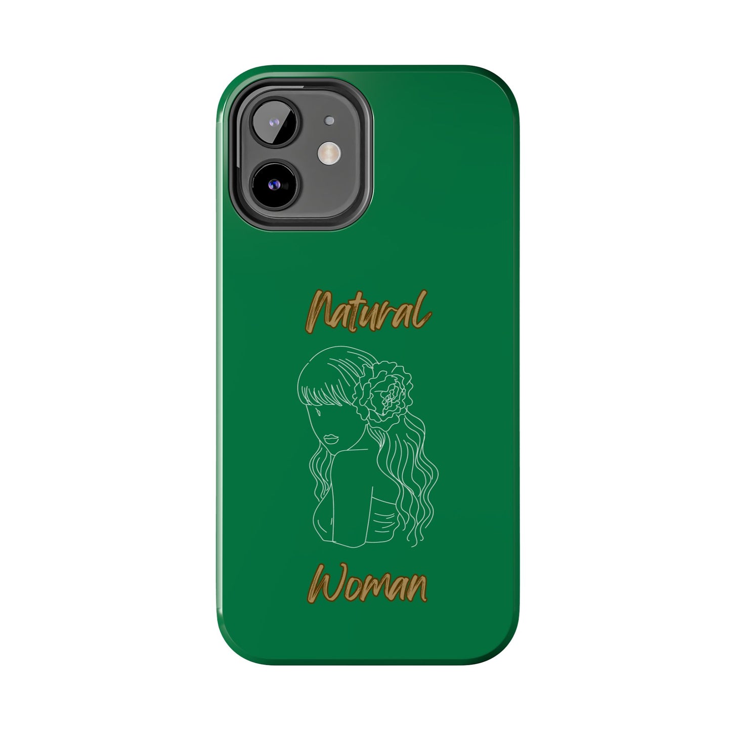 Natural Woman Newness (WL)Tough Phone Cases DARK GREEN