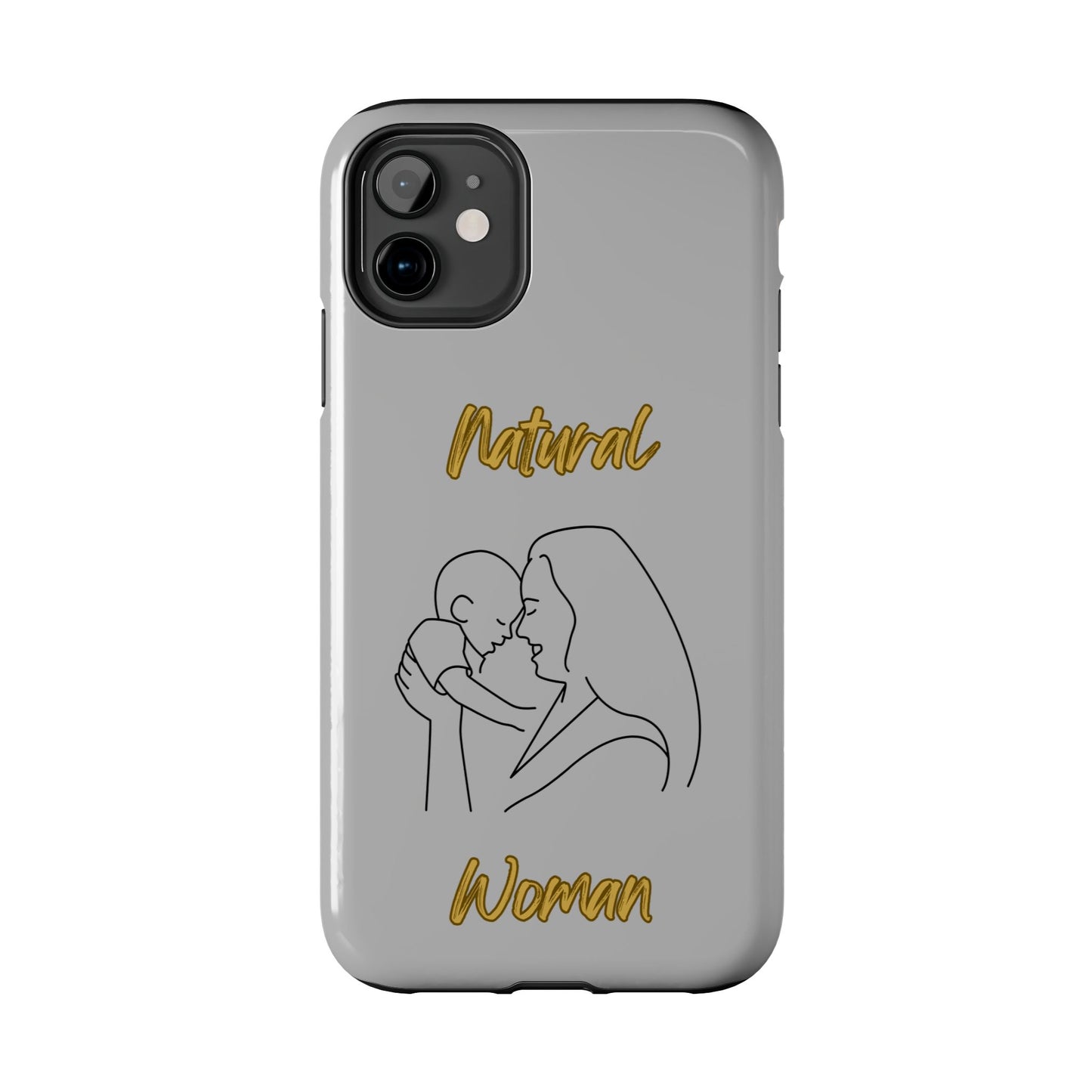 Natural Woman Joy (BL) Tough Phone Cases LIGHT GREY