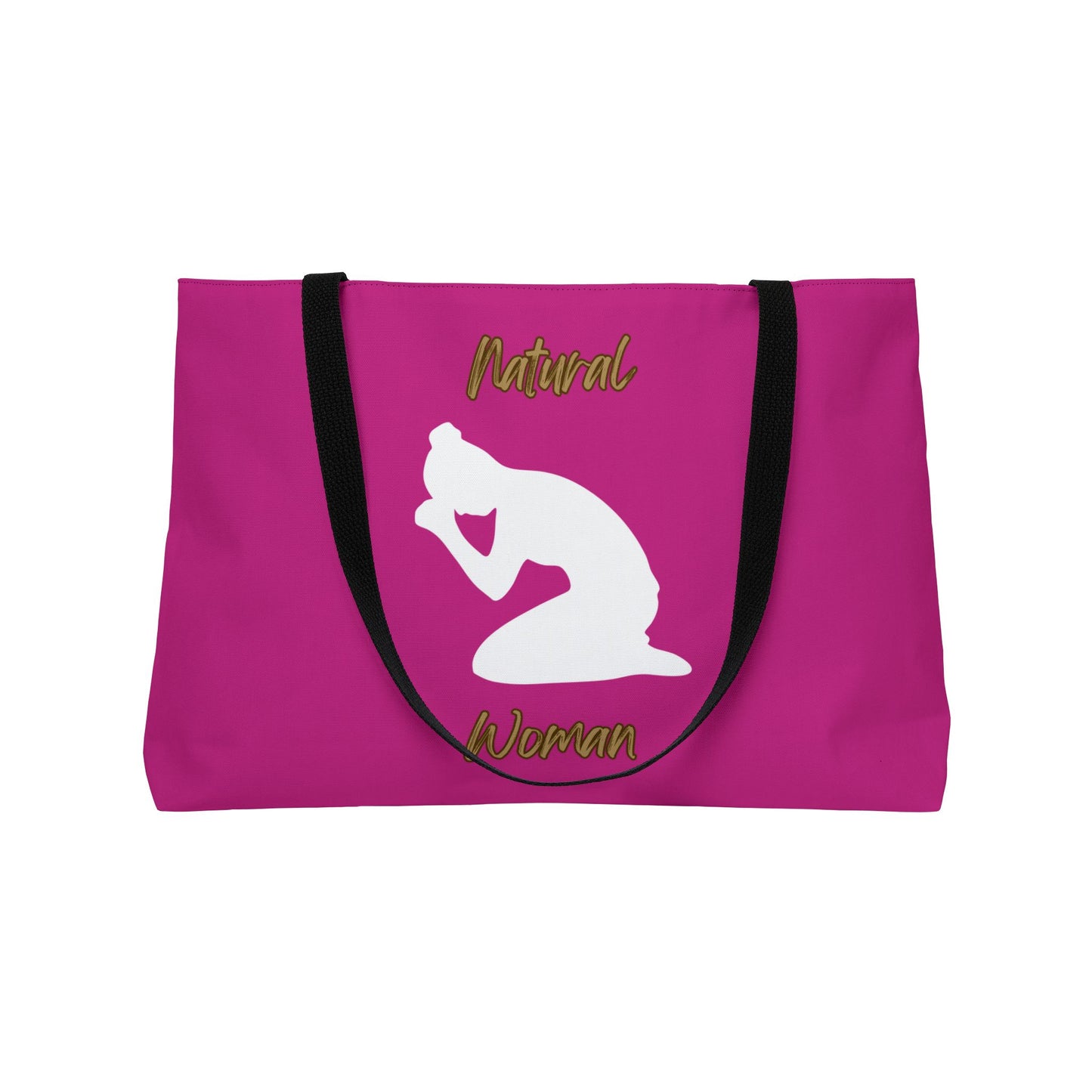 Natural Woman Pray (WL) Weekender Tote Bag PINK