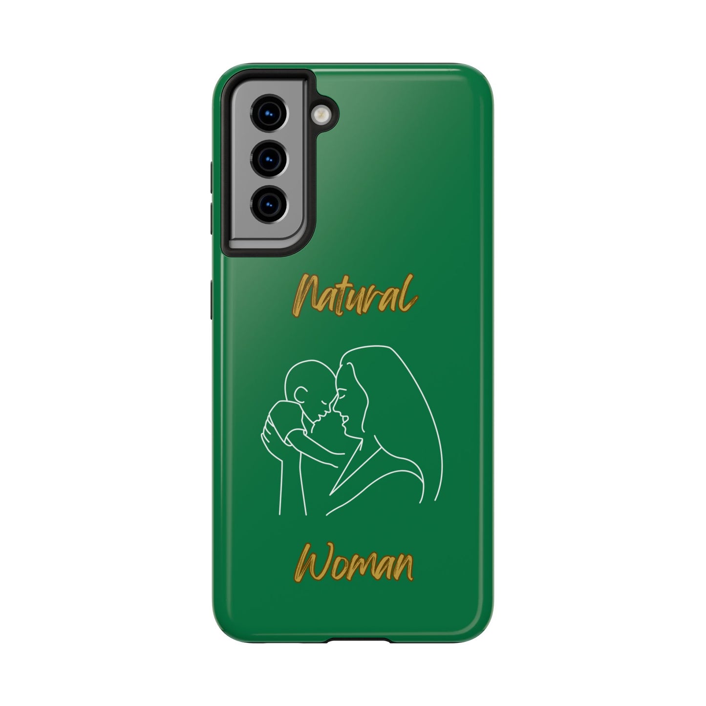 Natural Woman Joy (WL) Tough Phone Cases DARK GREEN