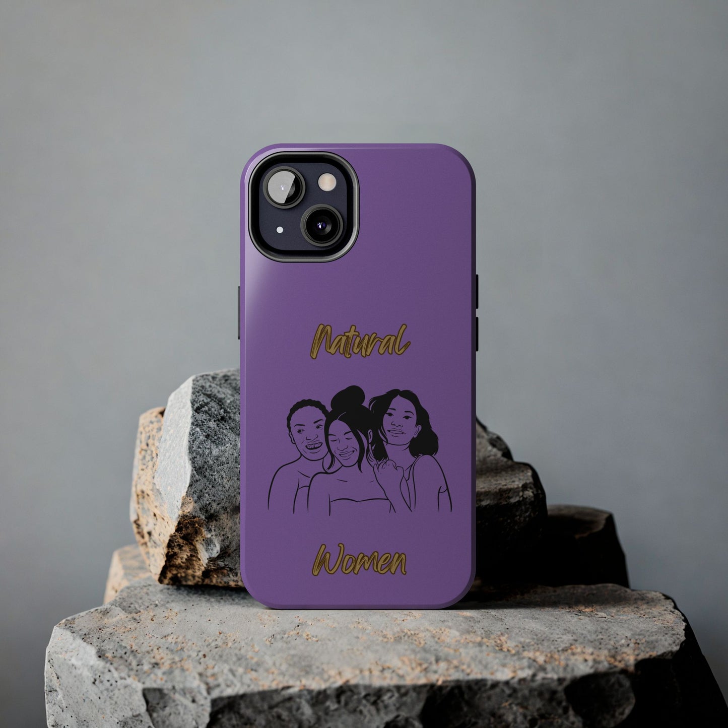 Natural Women Laughing Friends (BL)Tough Phone Cases LIGHT PURPLE