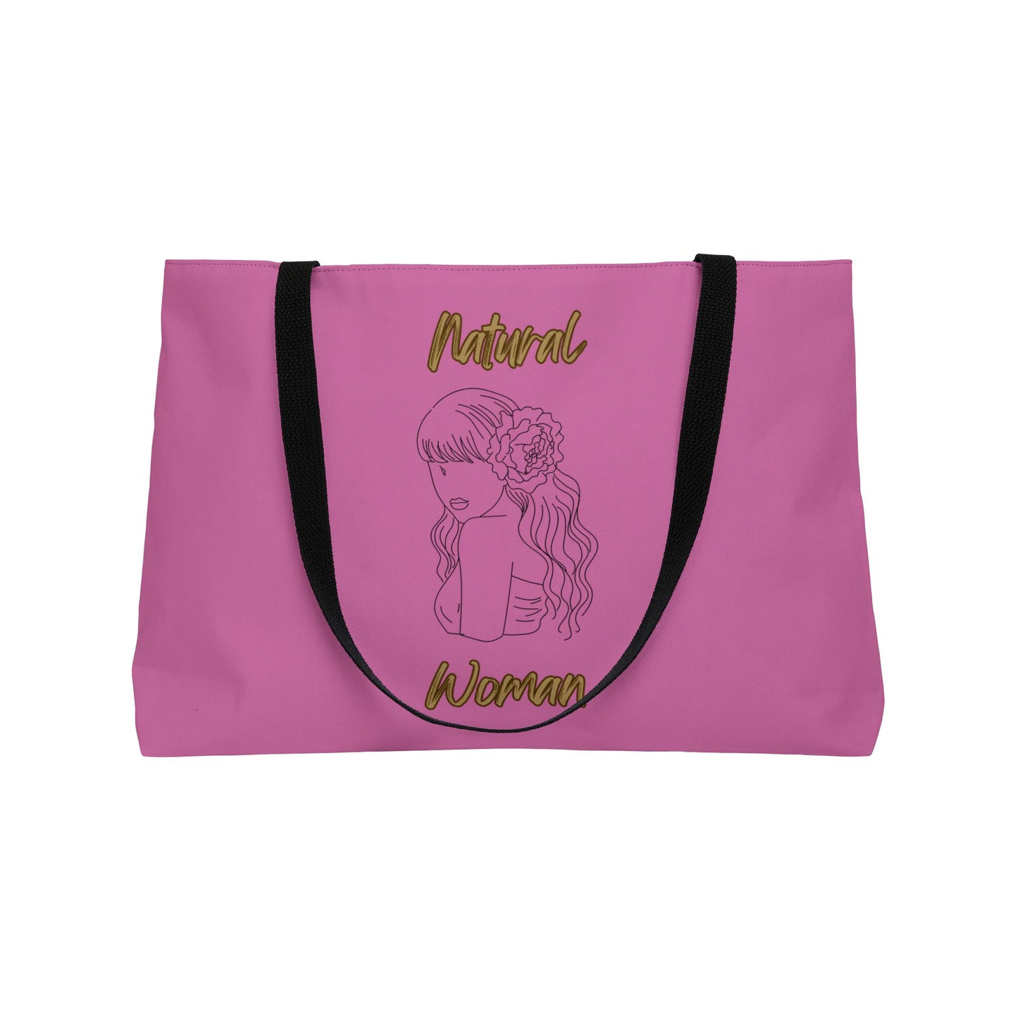 Natural Woman Newness (BL) Weekender Tote Bag LIGHT PINK