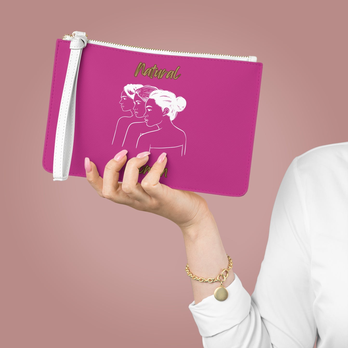 Natural Woman United Friends (WL) Clutch Bag PINK