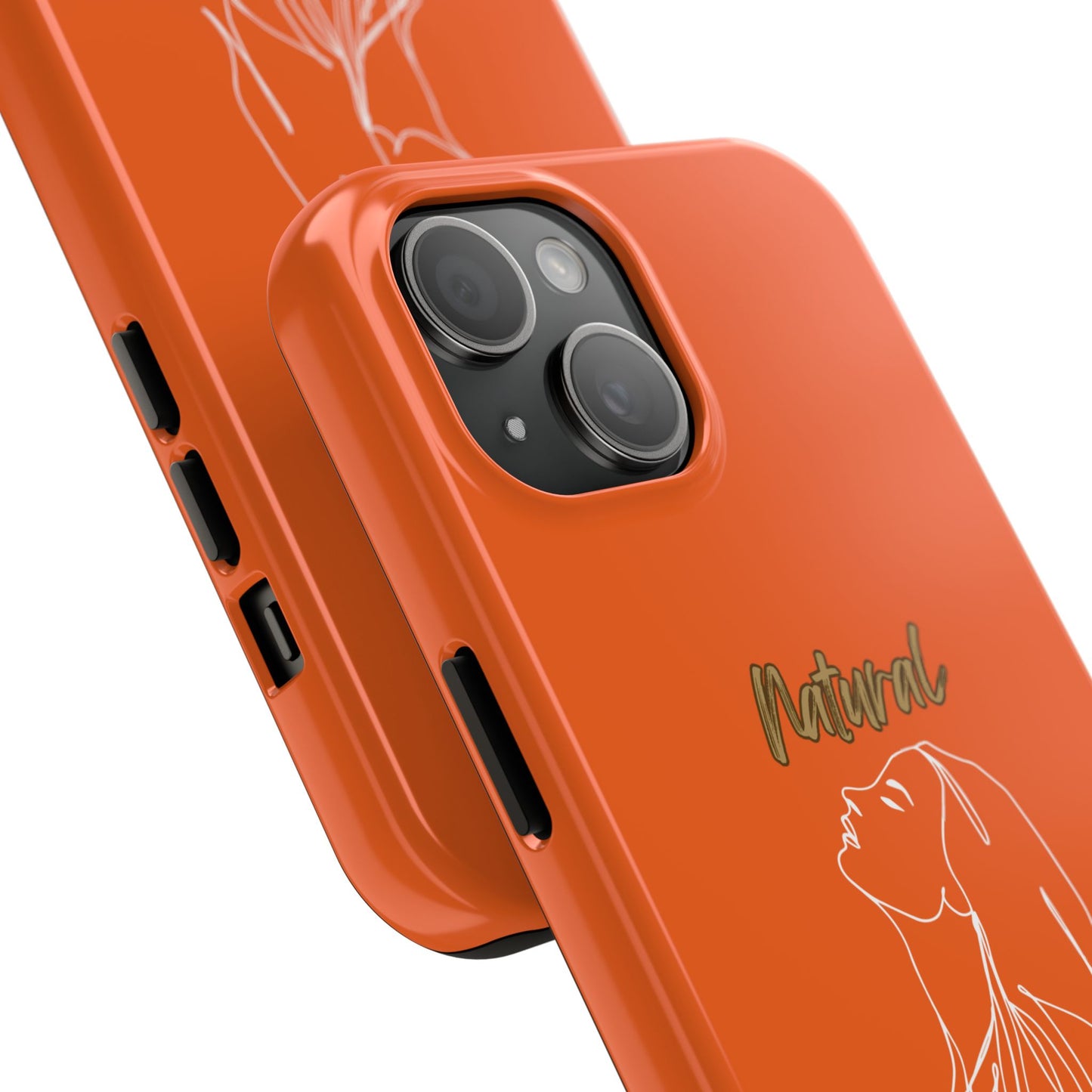 Natural Woman Appreciation (WL)Tough Phone Cases ORANGE