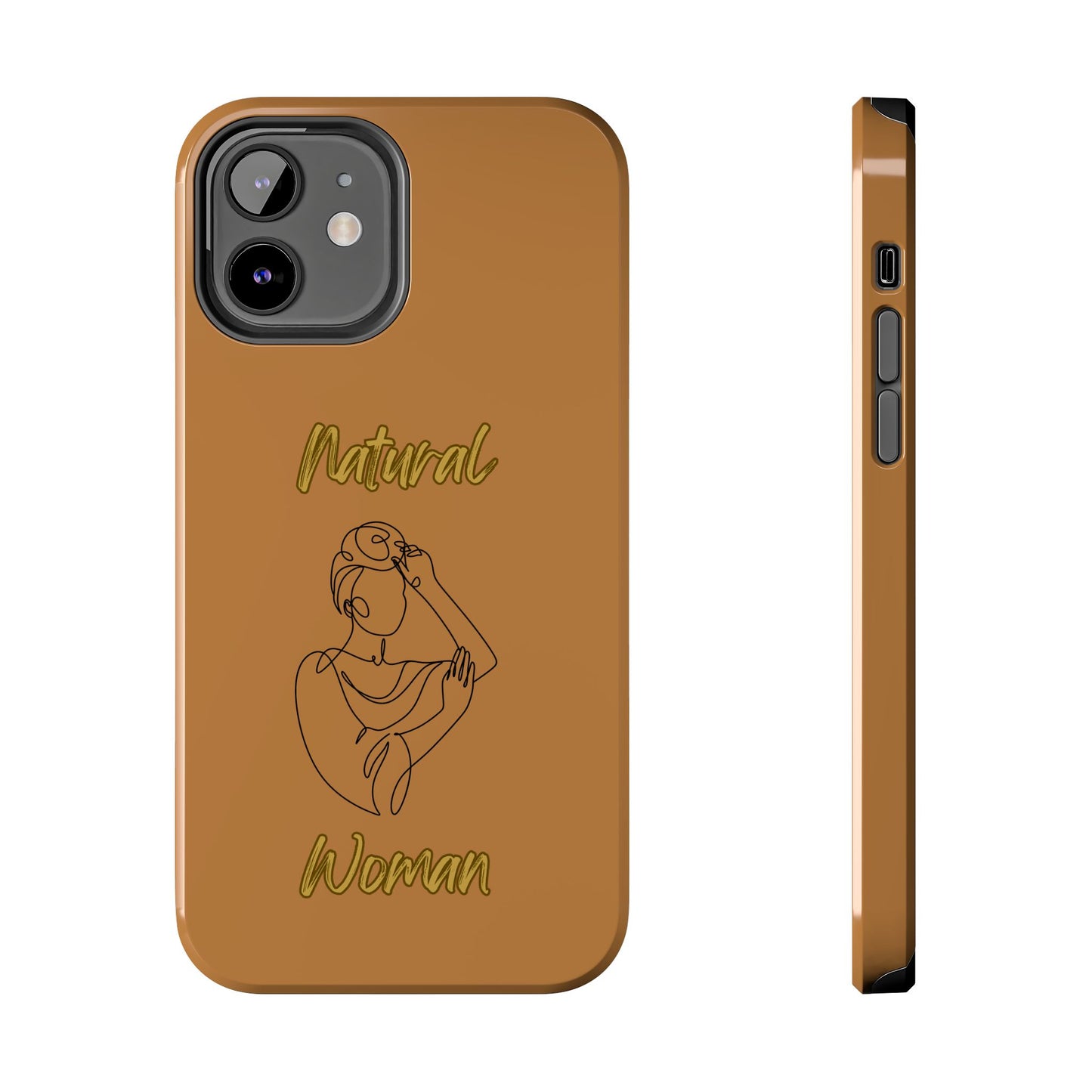 Natural Woman Style (BL)Tough Phone Cases LIGHT BROWN