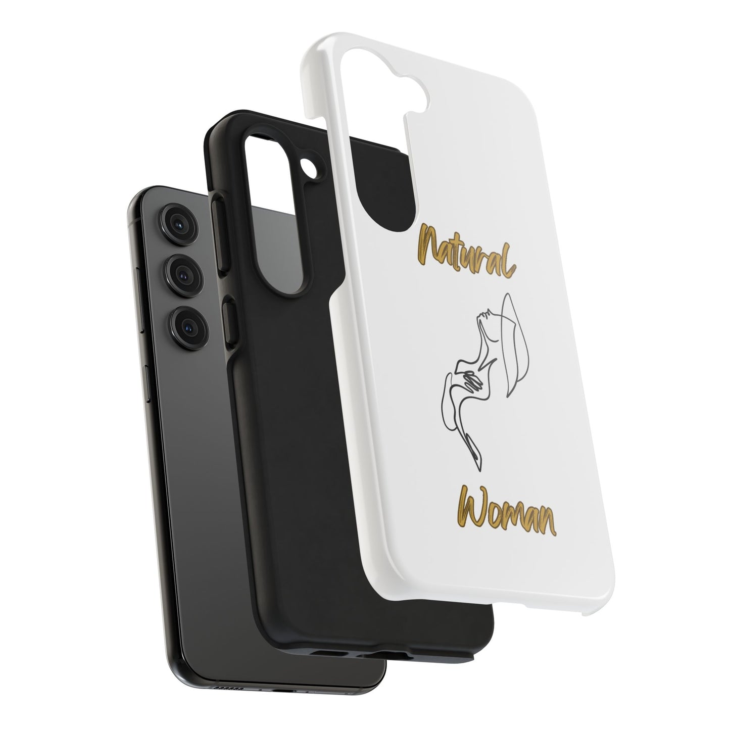 Natural Woman Free (BL)Tough Phone Cases WHITE