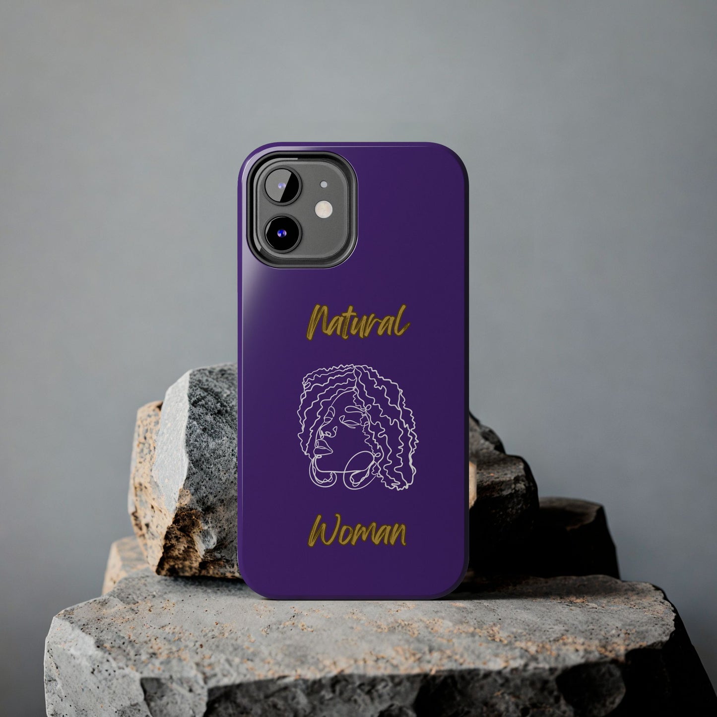 Natural Woman Naturally Me (WL)Tough Phone Cases PURPLE