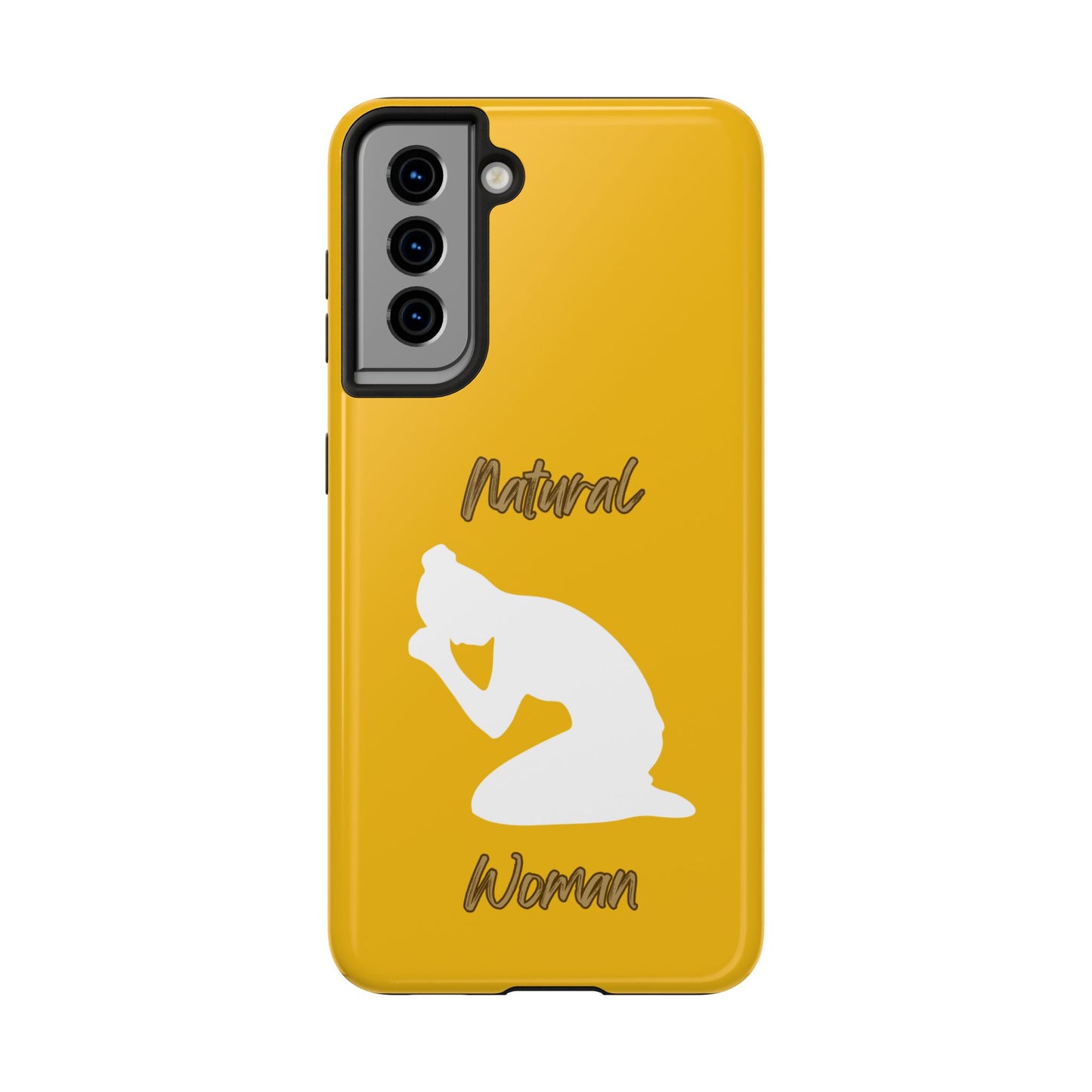 Natural Woman Pray (WL) Tough Phone Cases YELLOW