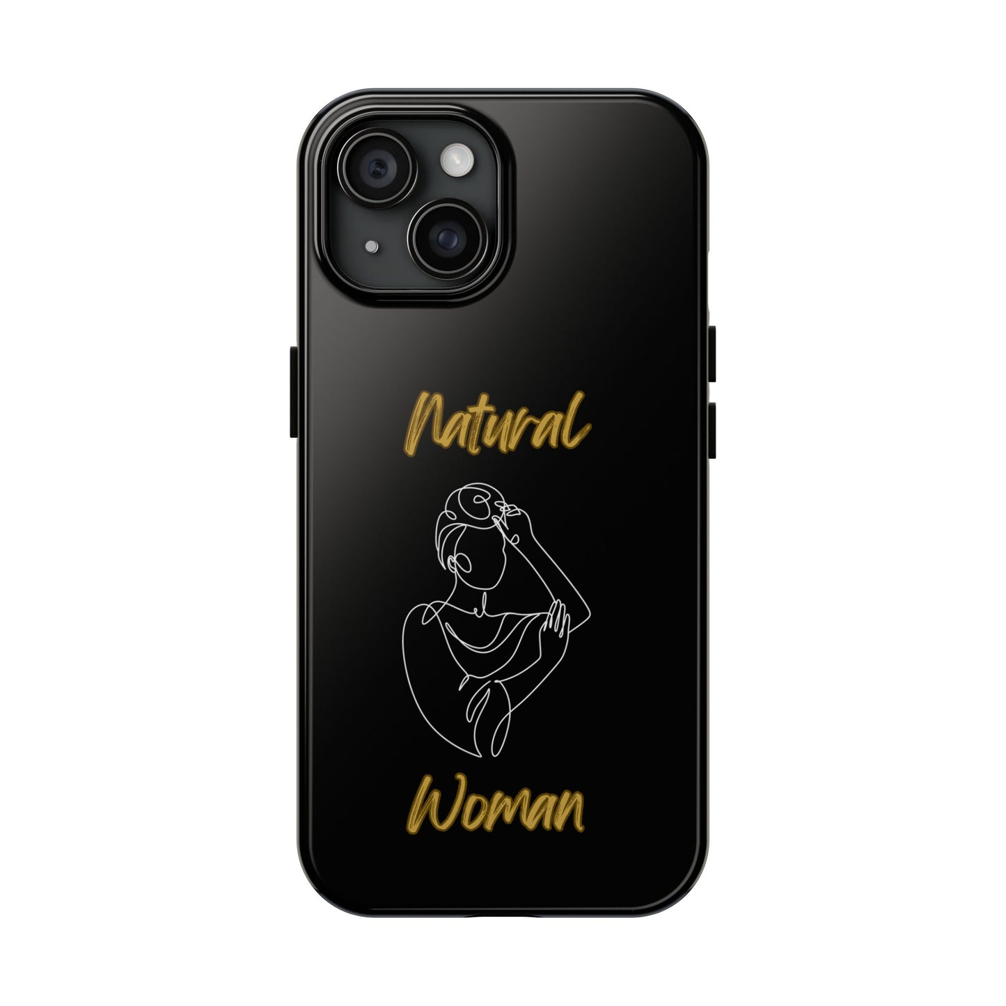 Natural Woman Style (WL)Tough Phone Cases BLACK