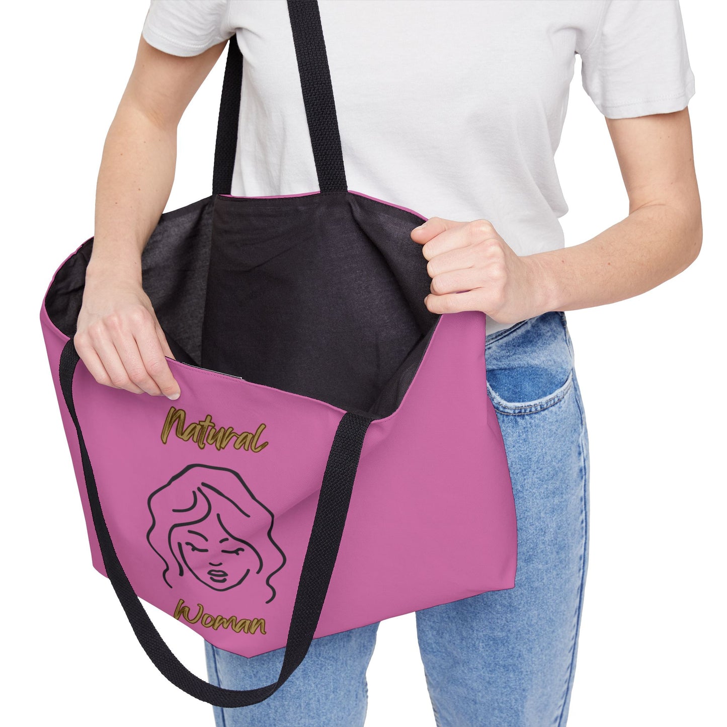 Natural Woman Modest (BL) Weekender Tote Bag LIGHT PINK